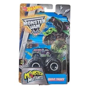 Hot Wheels Monster Jam Monster Mutants Grave Digger 1:64 Scale Die-Cast Vehicle